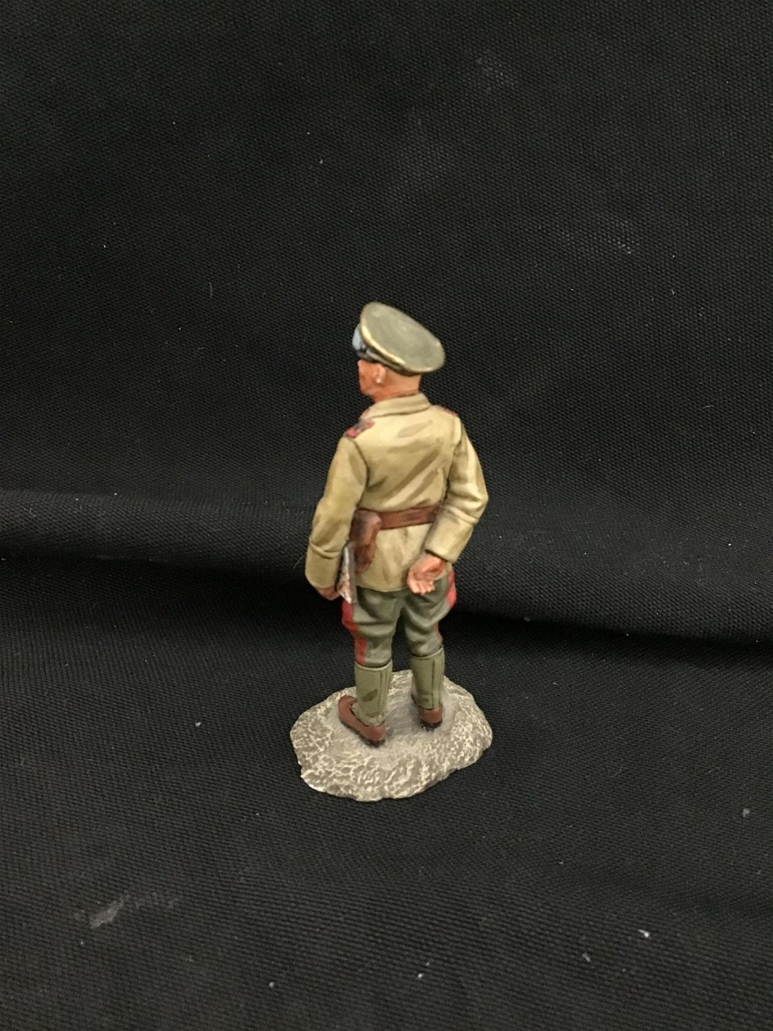 King & Country AK058 'Rommel's Desert Taxi' – Avion 1:30 Plomb Peint