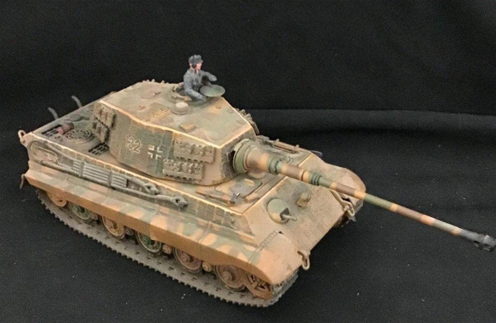 Lot 212: Forces of Valor Unimax German Panzer Tank