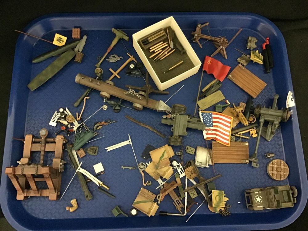 Lot 295: King and country and Britain assorted parts