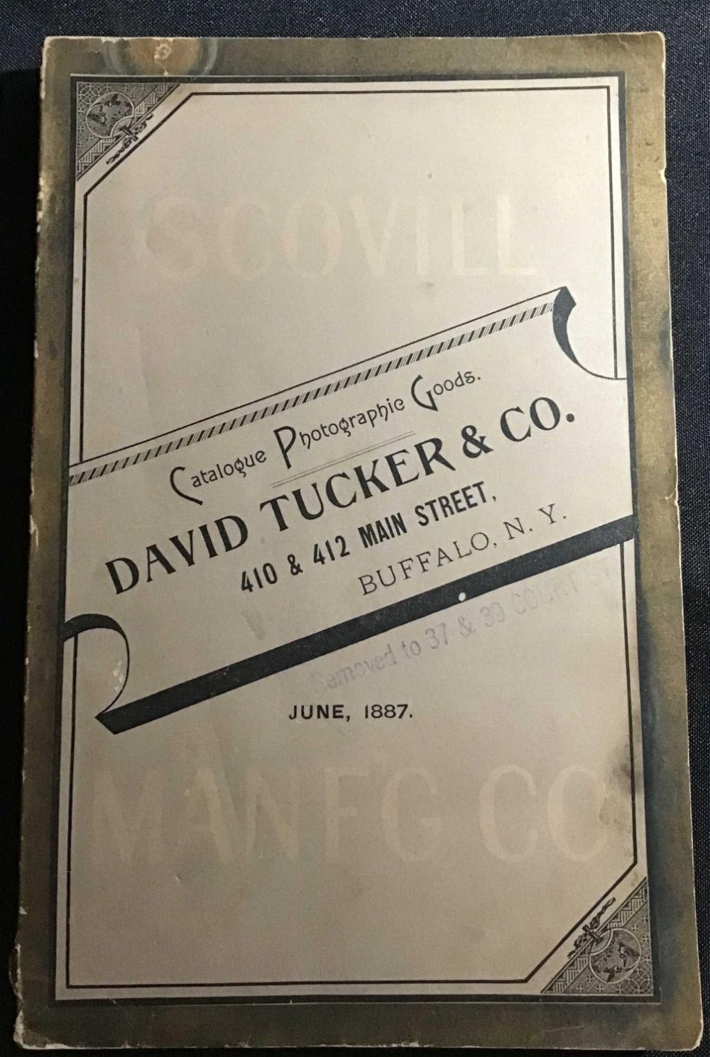 Lot 161: David Tucker & Co. Photographic goods catalog