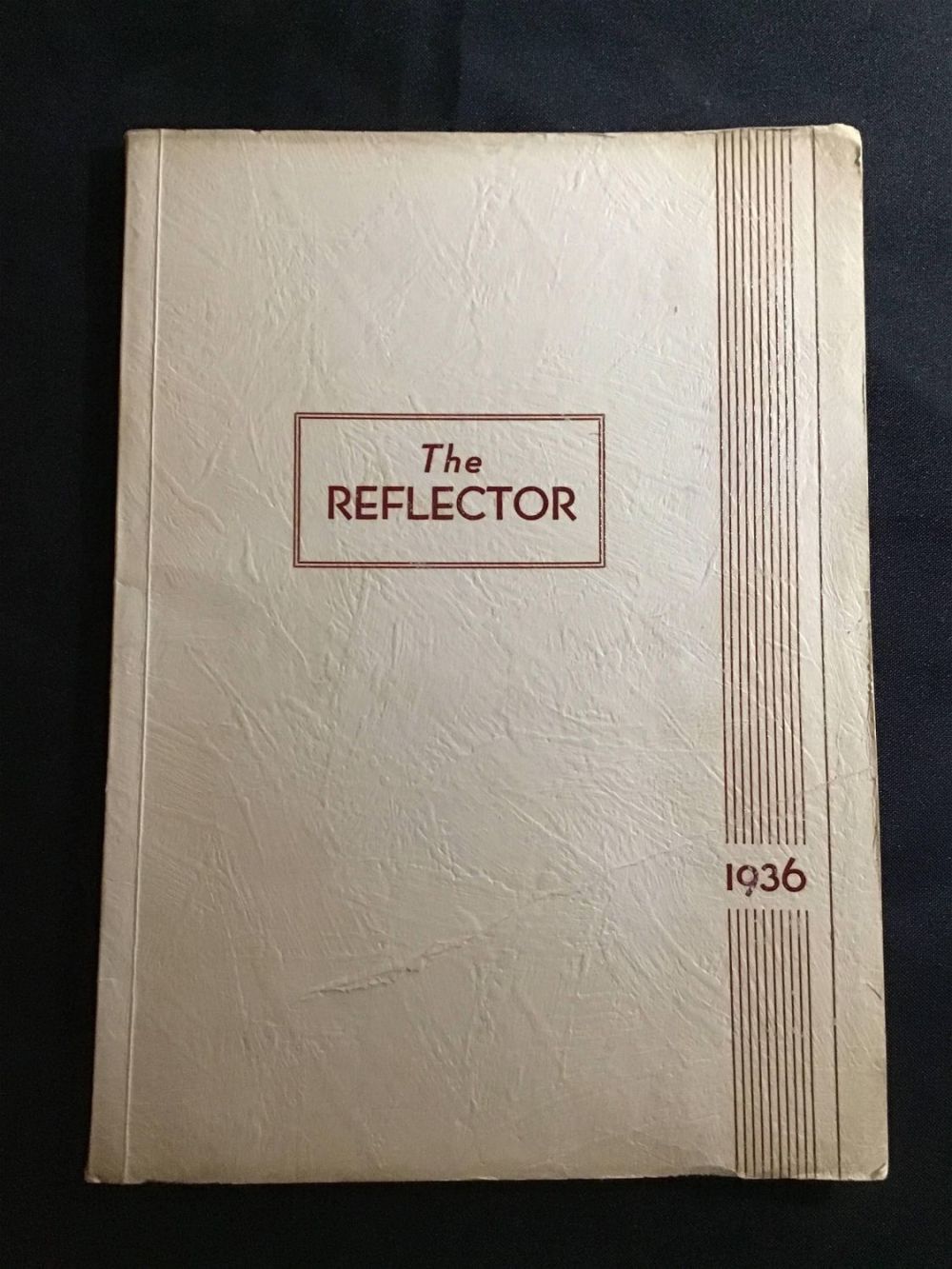 Lot 162: "The Reflector" 1936 Orchard Park Yearbook