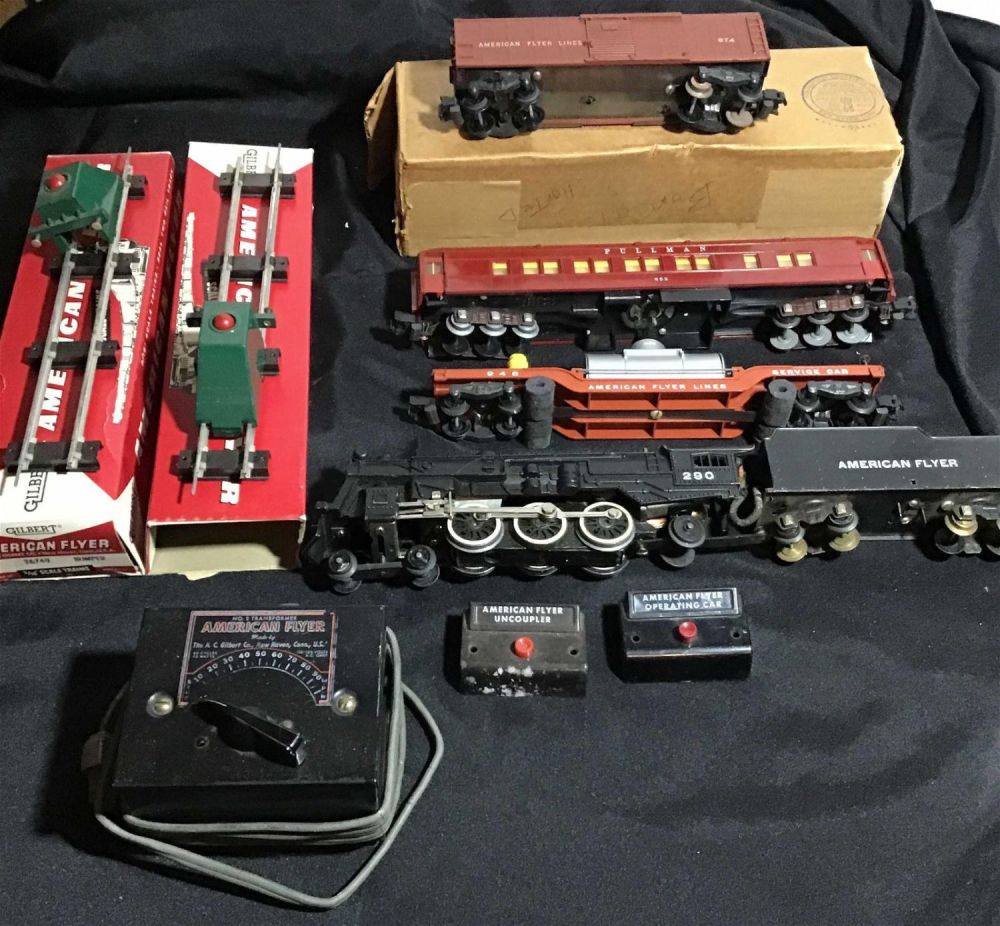 Lot 180: Collection of American Flyer Trains