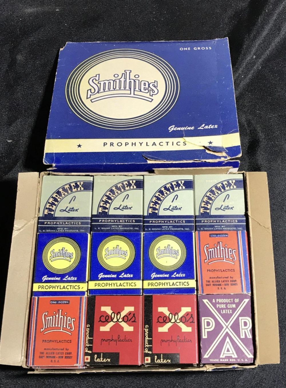 Lot 189: Vintage Prophylactics Collection