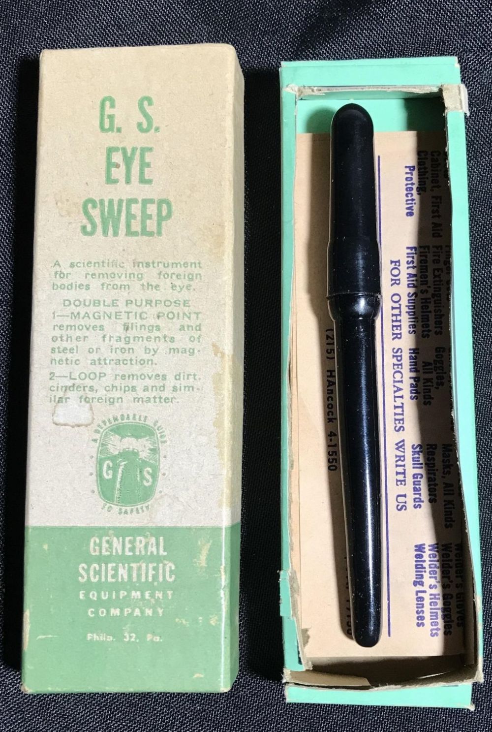 Lot 191: Vintage General Scientific Eye Sweep Instrument