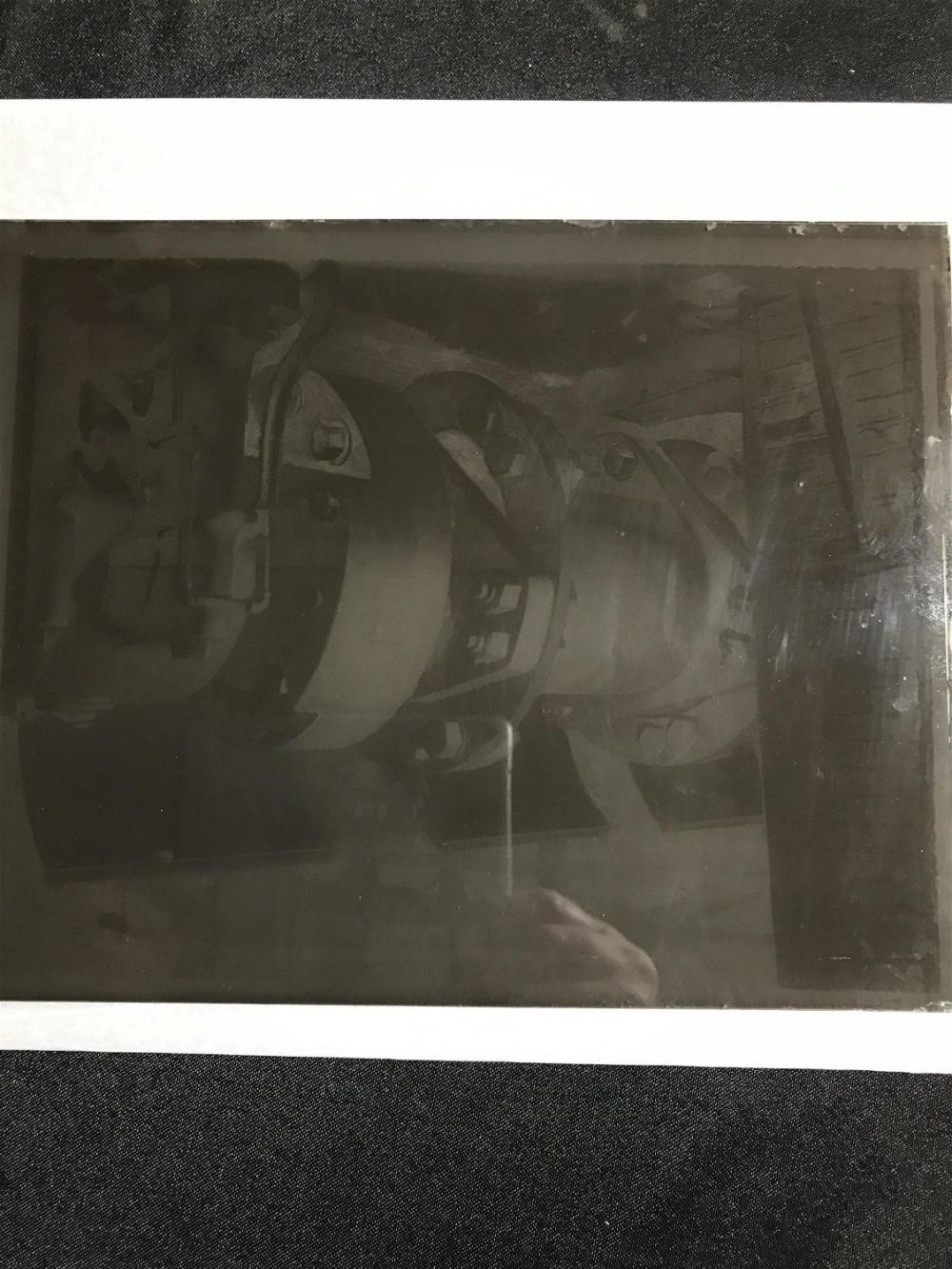 Lot 219: Large machinery Industrial Age Full Plate Photo