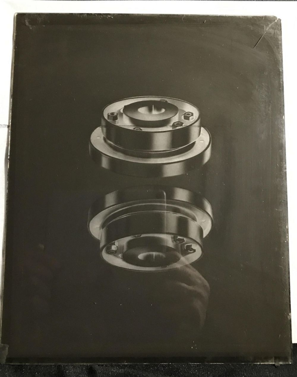 Lot 223: Machinery parts Industrial Age Full Plate Photo