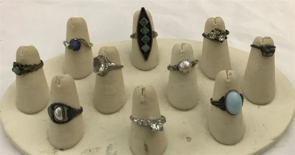 Lot 162: Costume Ring Collection