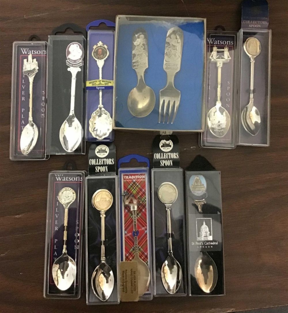 Lot 175: Vintage Spoon Collection with Mickey Mouse