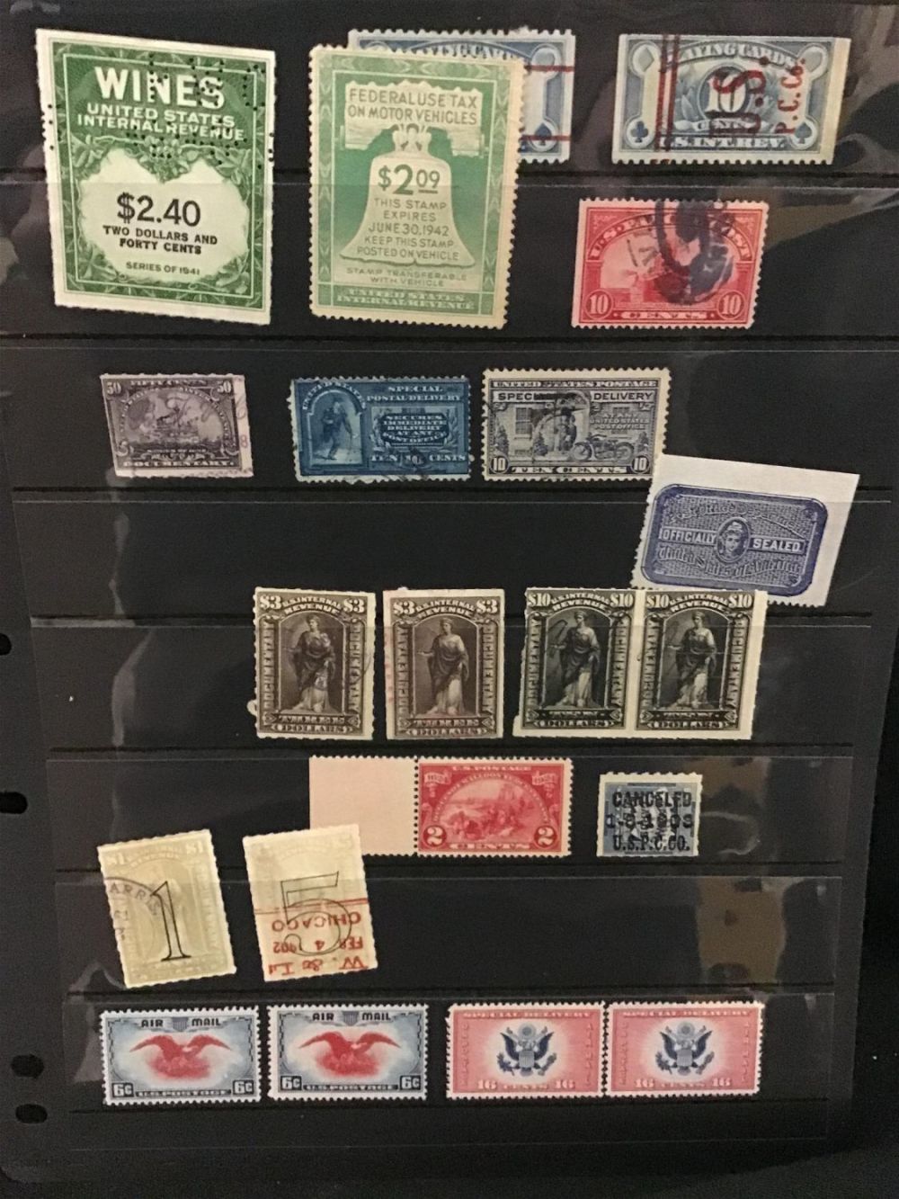 Lot 215: Vintage Assorted Stamp Collection