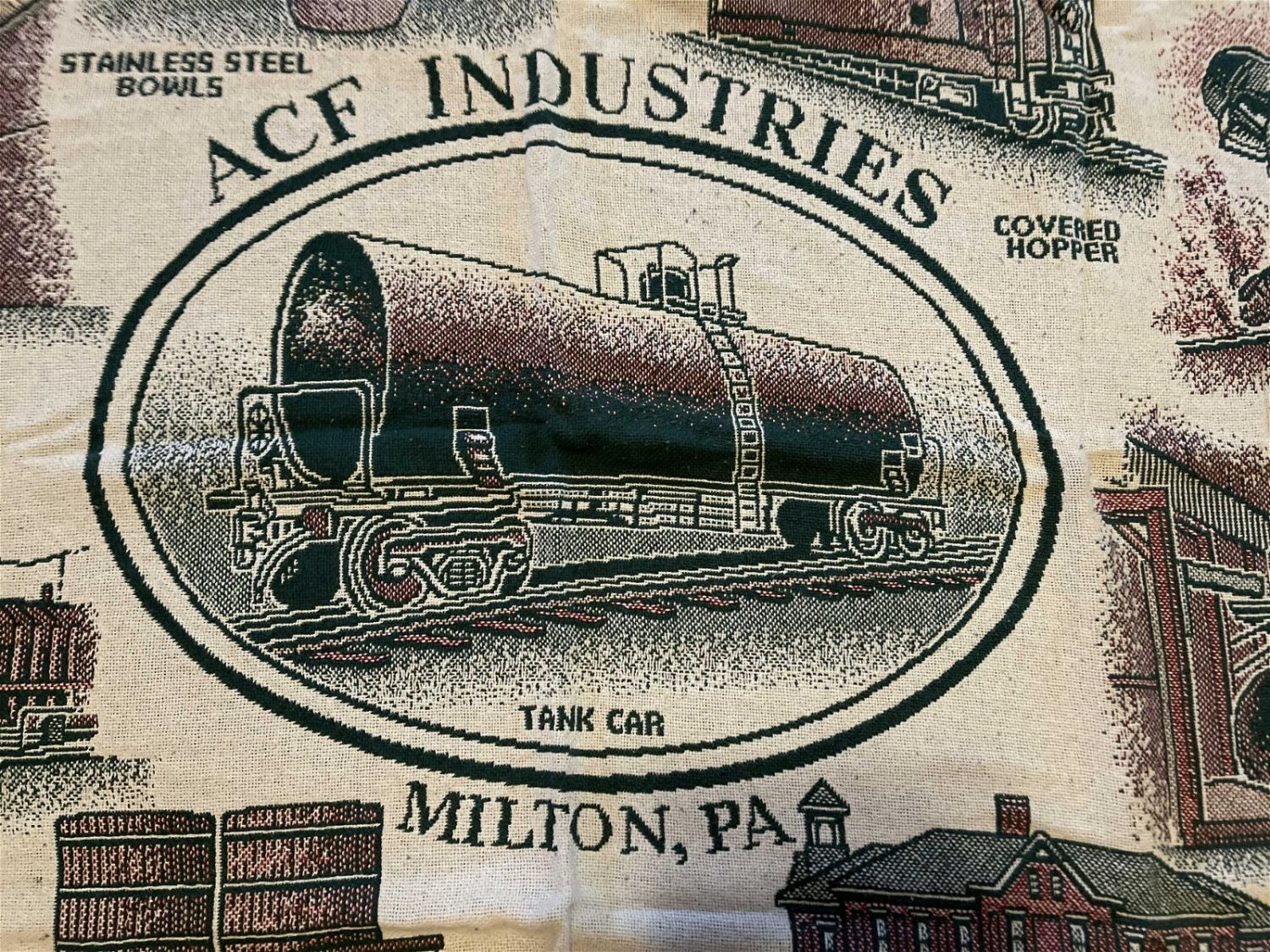 Lot 270 ACF industries USWA Blanket Milton, Pennsylvania measures