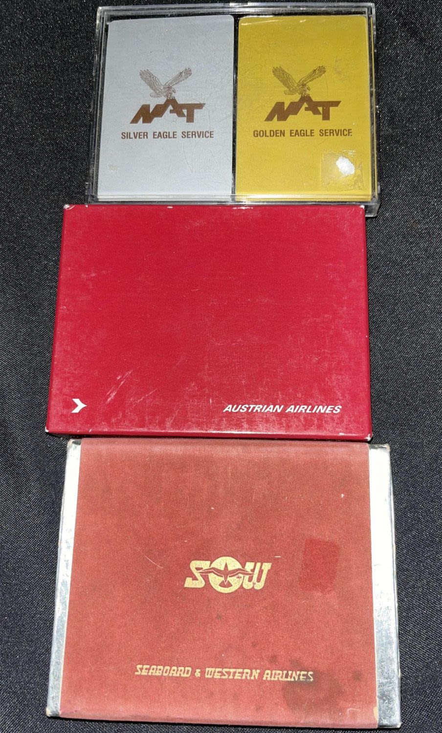 Lot 284: Airlines Playing Cards .