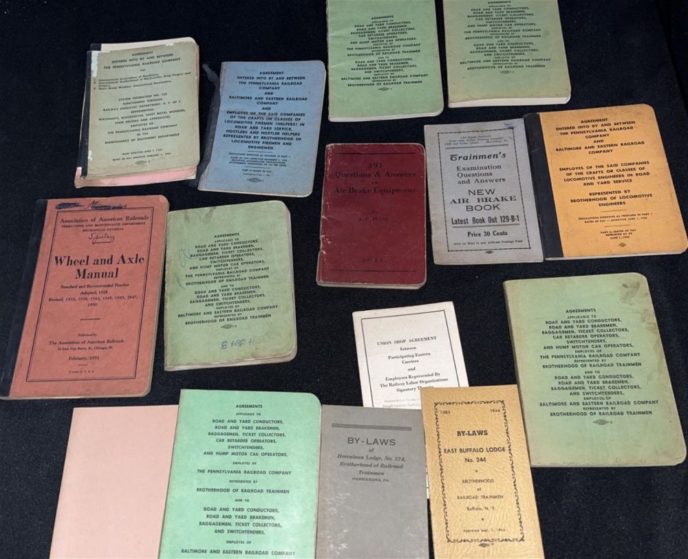 Lot 290: Railroad Ephemera Collection .