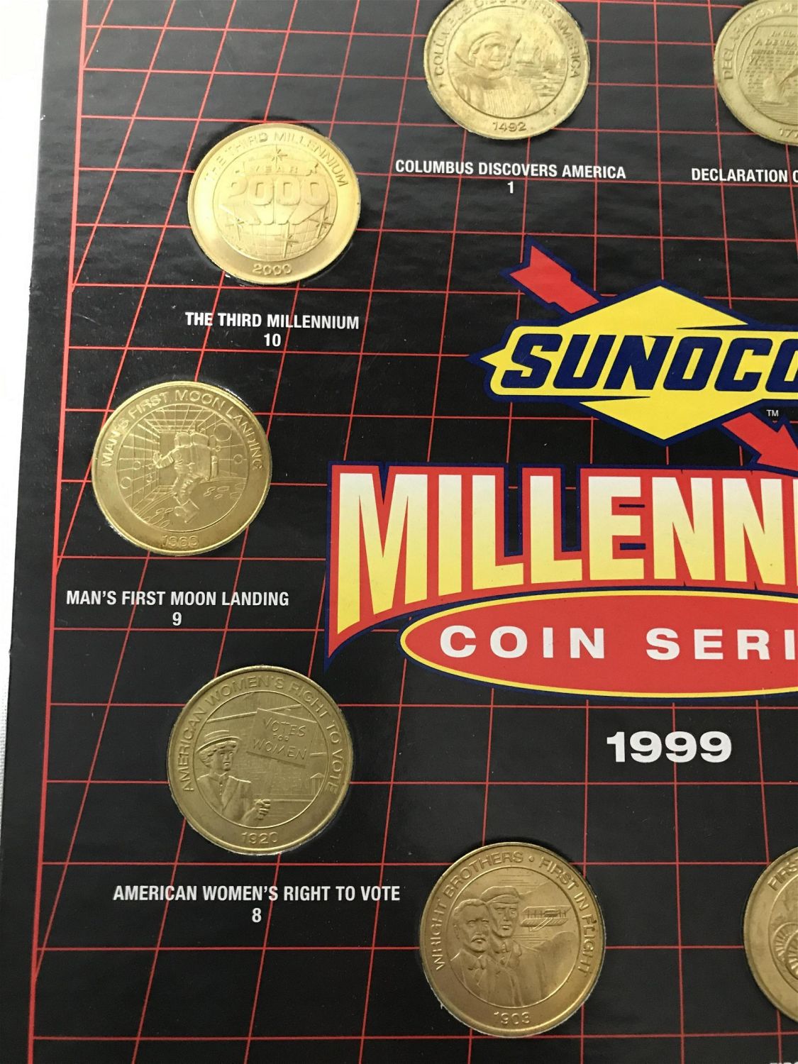 Lot 60 – Sunoco Millennium Coin Series 1999 . – The Lodge Auction House