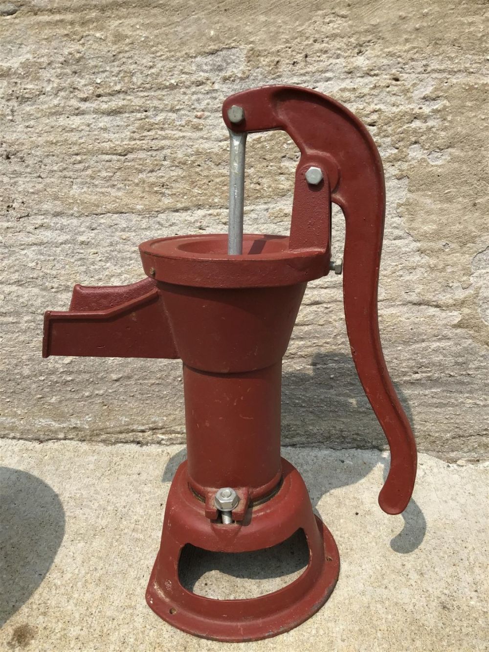 Lot 290: Vintage Water Pump Measures 18 inches tall