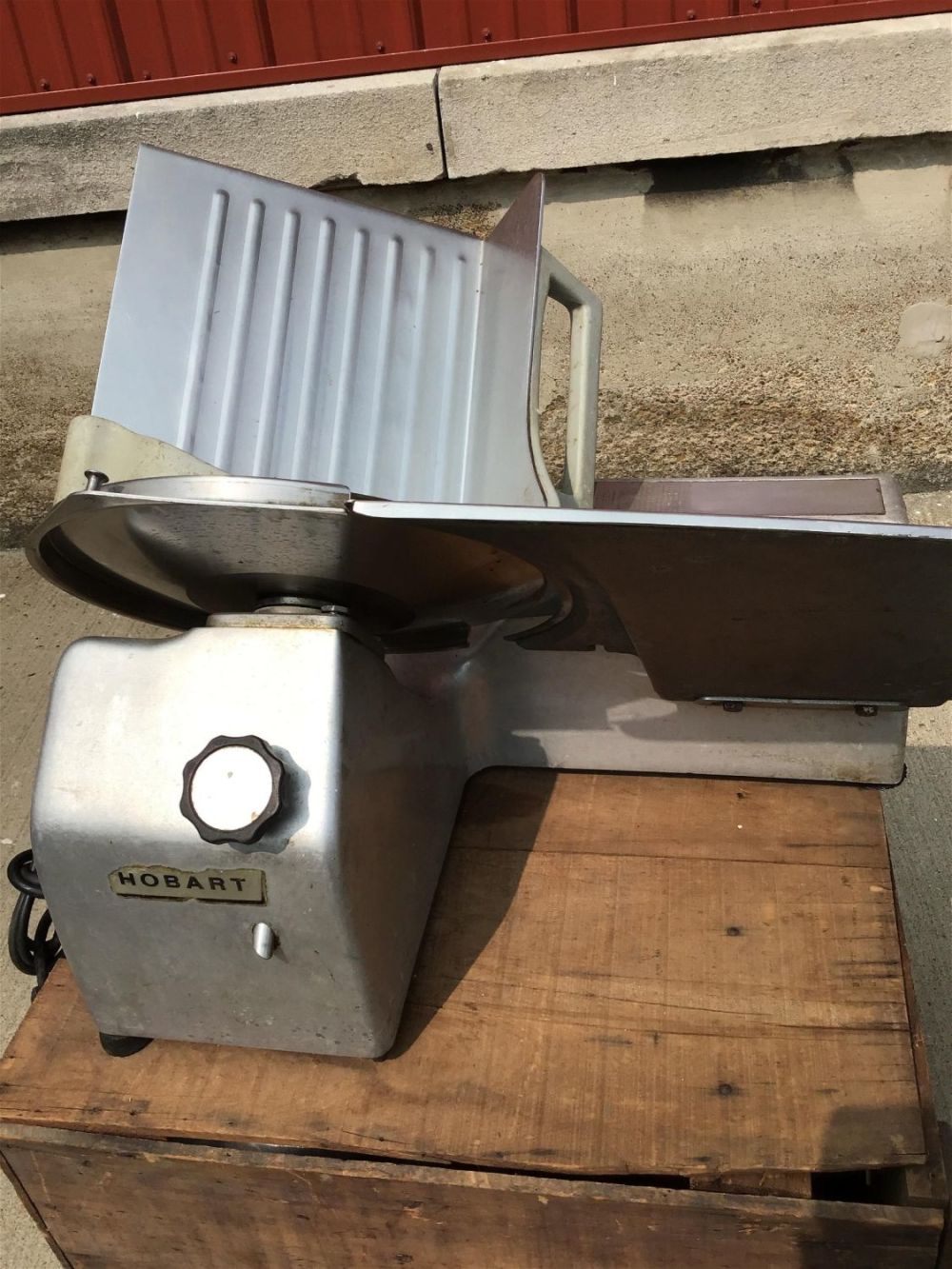 Lot 300: Hobart Meat Slicer model 512 Works