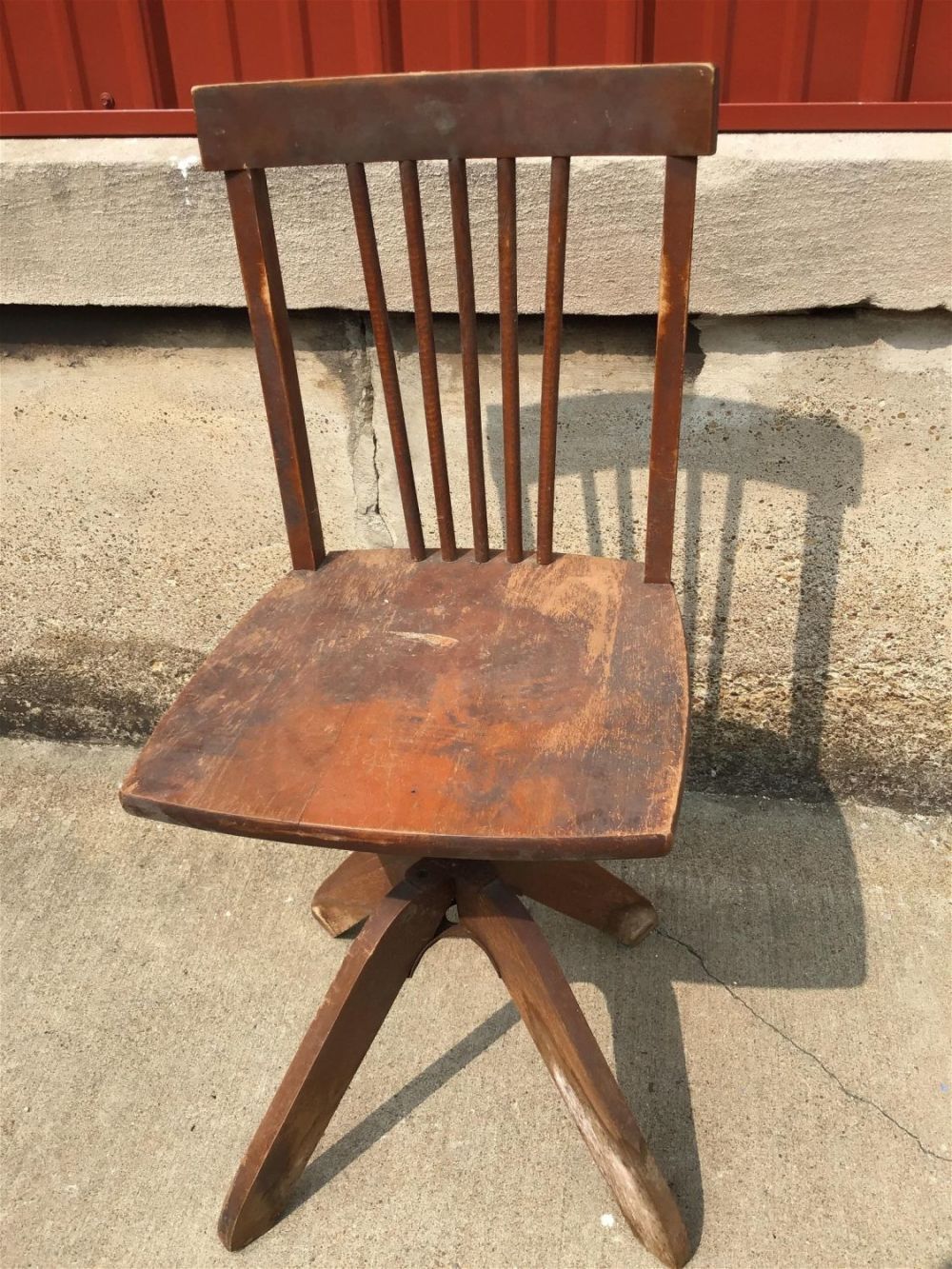 Lot 305: Primitive Chair .