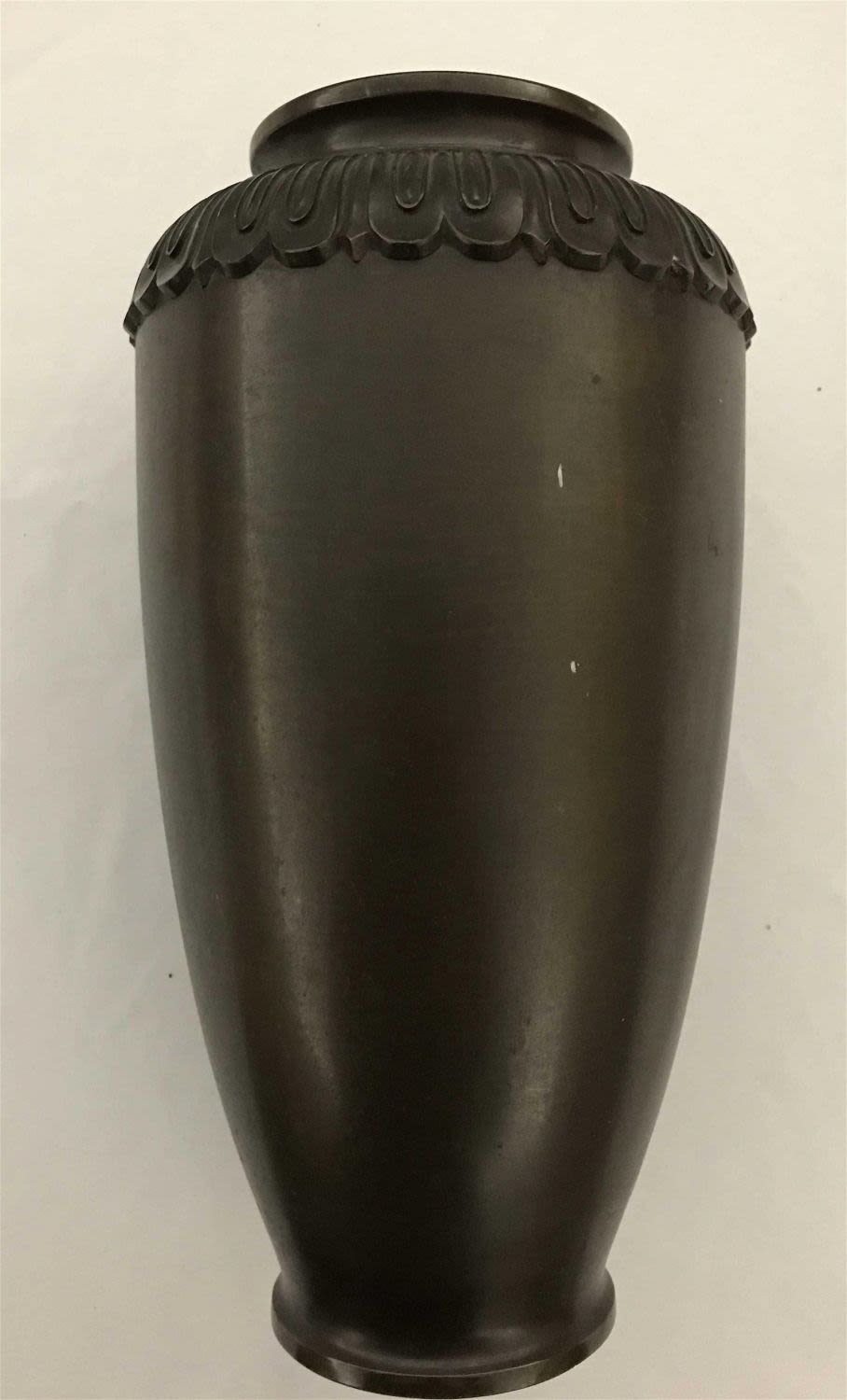 Lot 150: 1930's Solid Bronze Vase