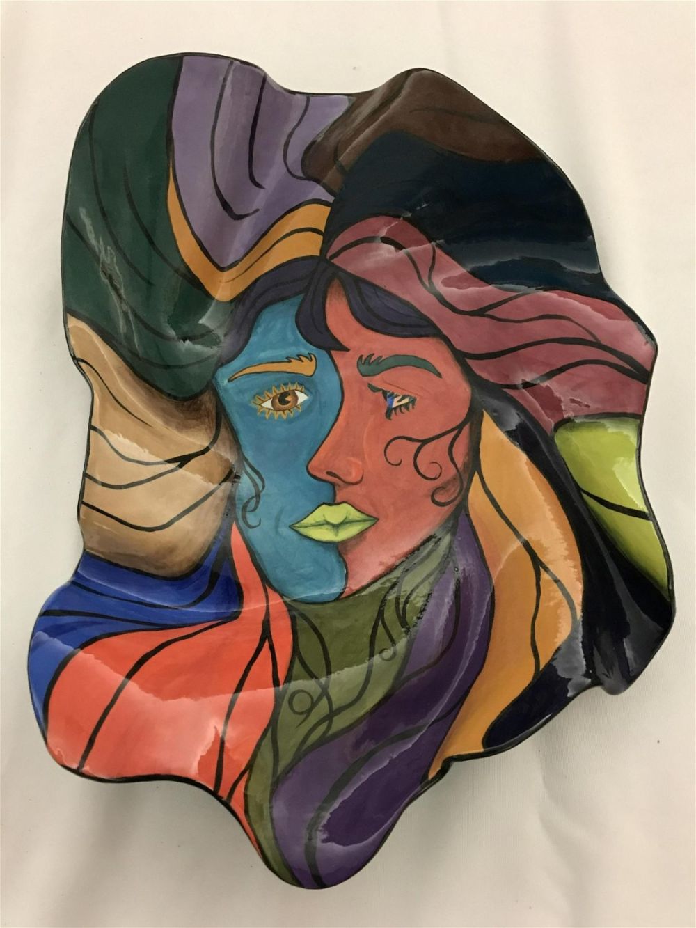 Lot 172: Signed Metropolitan Home Art Piece