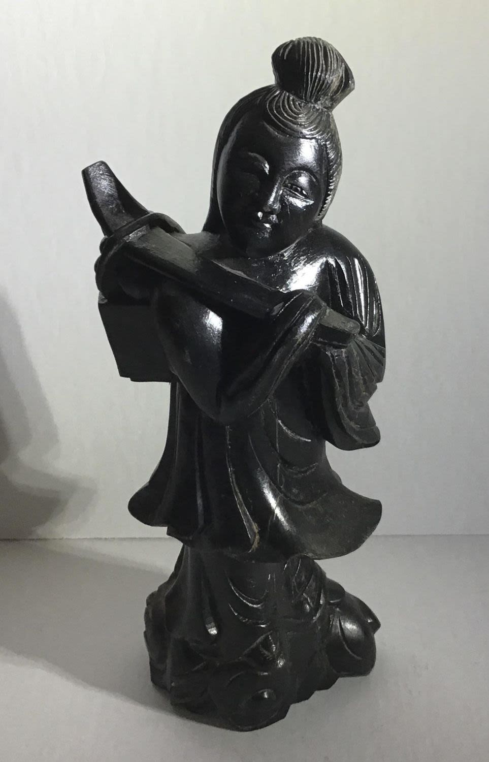 Lot 192: Vintage Asian Woman Hiking