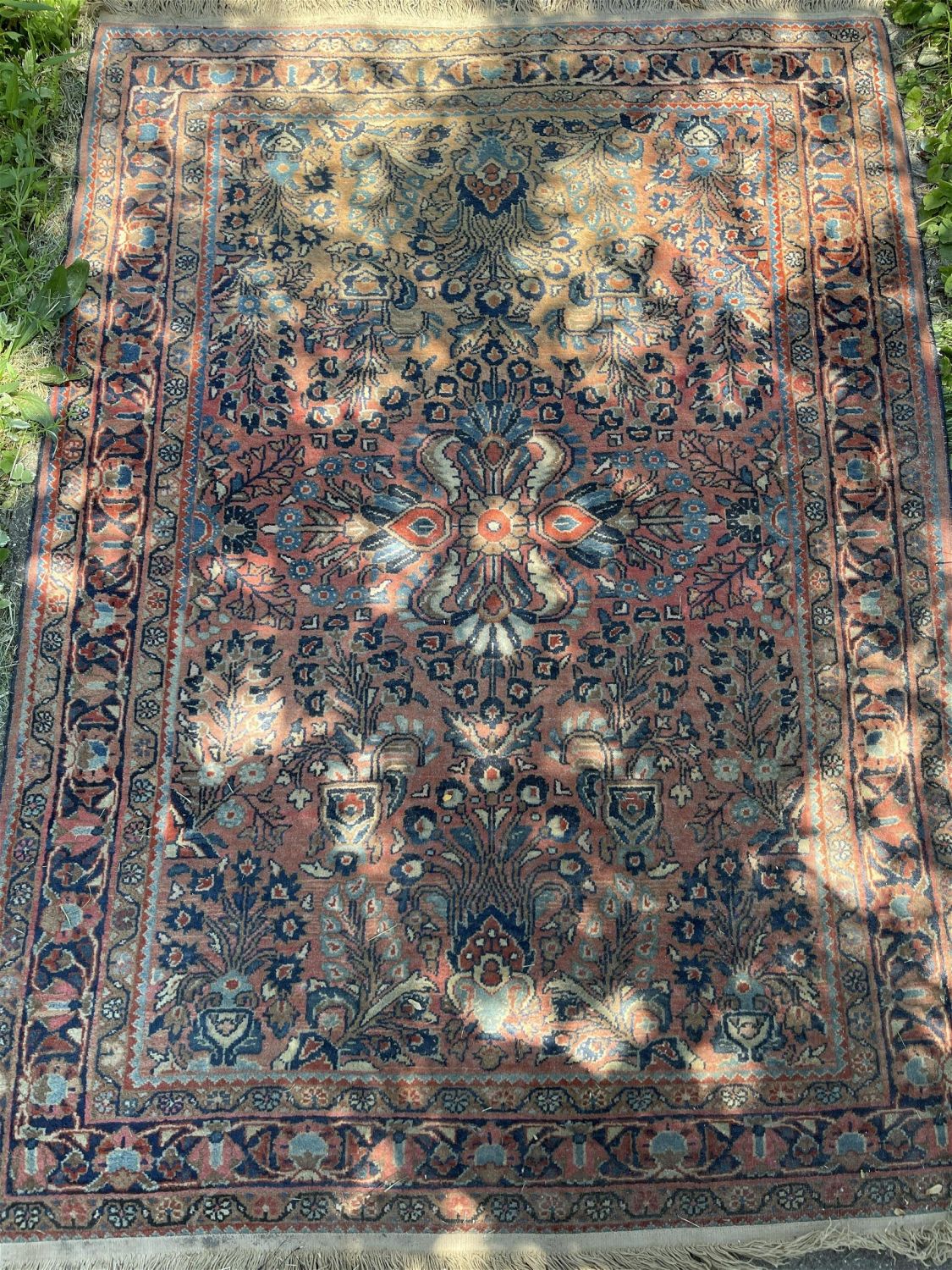 Lot 252 Woven Oriental Rug The Lodge Auction House