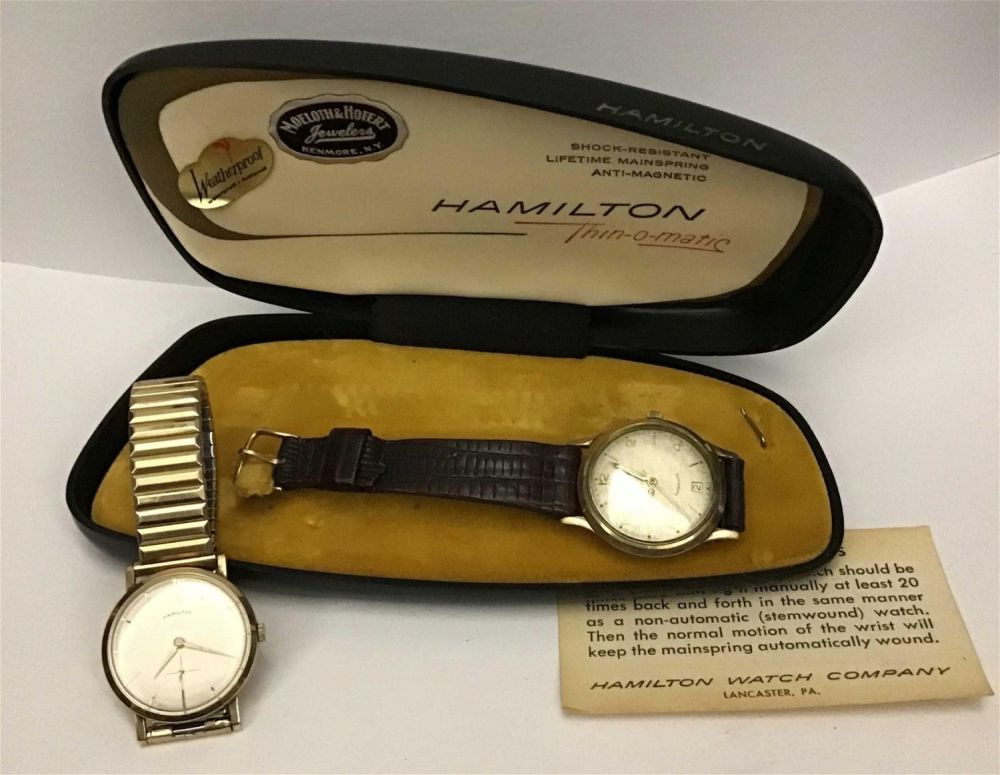 Lot 302: Vintage Hamilton Cinematic Watches (2)