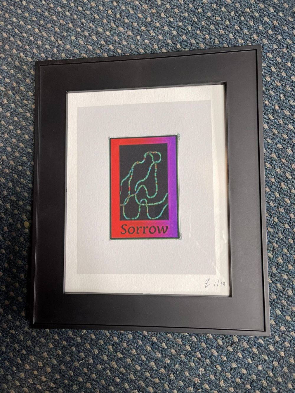 Lot 318: "Sorrow" by Zoll, one of 10