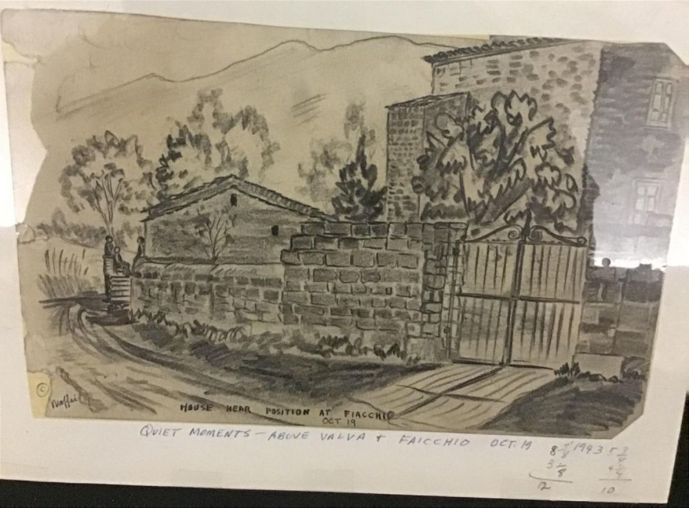 Lot 177: MAFFEI, October 19, 1943 quiet moments above