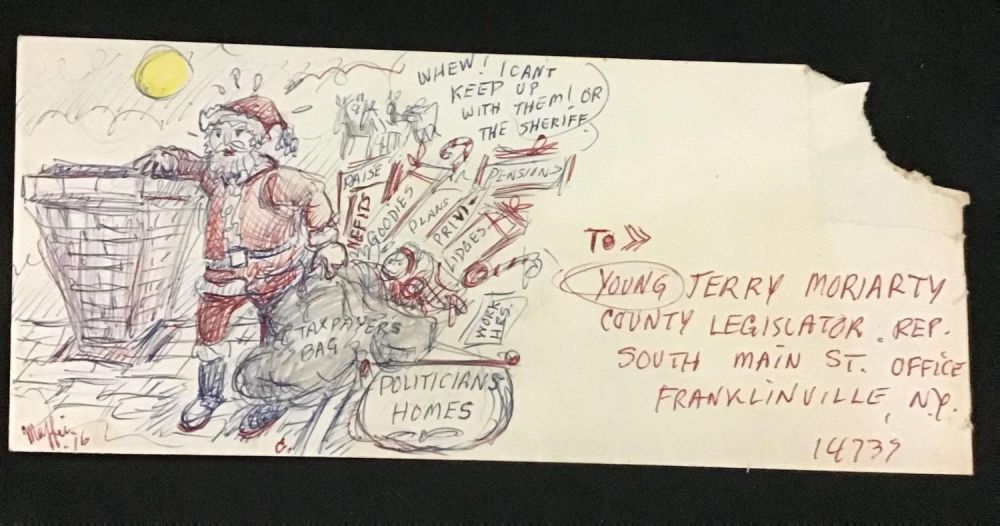 Lot 200: MAFFEI drawing from November 1976, Political