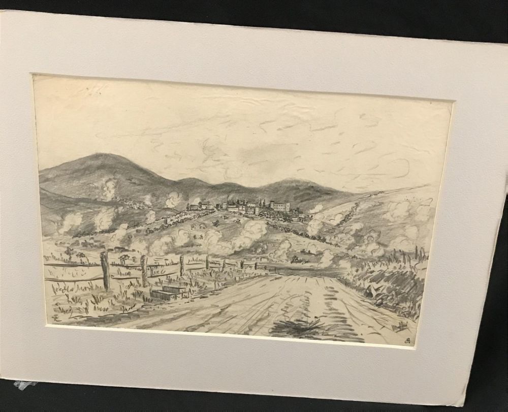 Lot 251: MAFFEI Drawing May 1944 Lenovo Under Fire