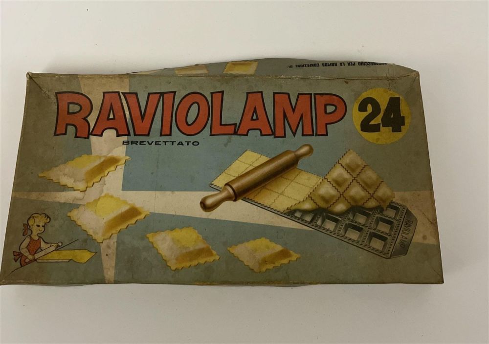 Lot 206: Vintage Raviolamp in original box .