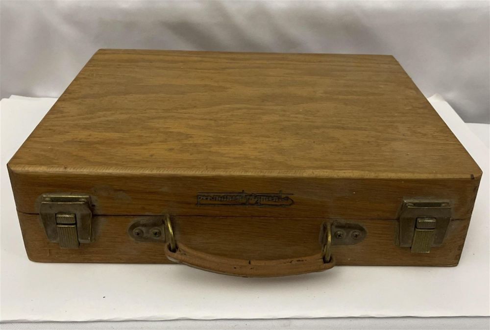 Lot 207: Vintage Permanent Pigments Box Loaded Measures depth 3 1/2 by length 13 inches and height 11 inches,