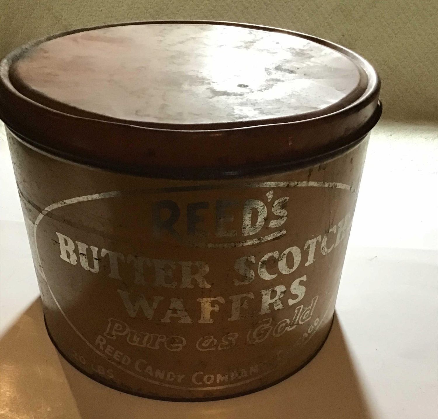 Lot 241 Vintage Advertising Tins (4) Korday Hard Candies Measures 10