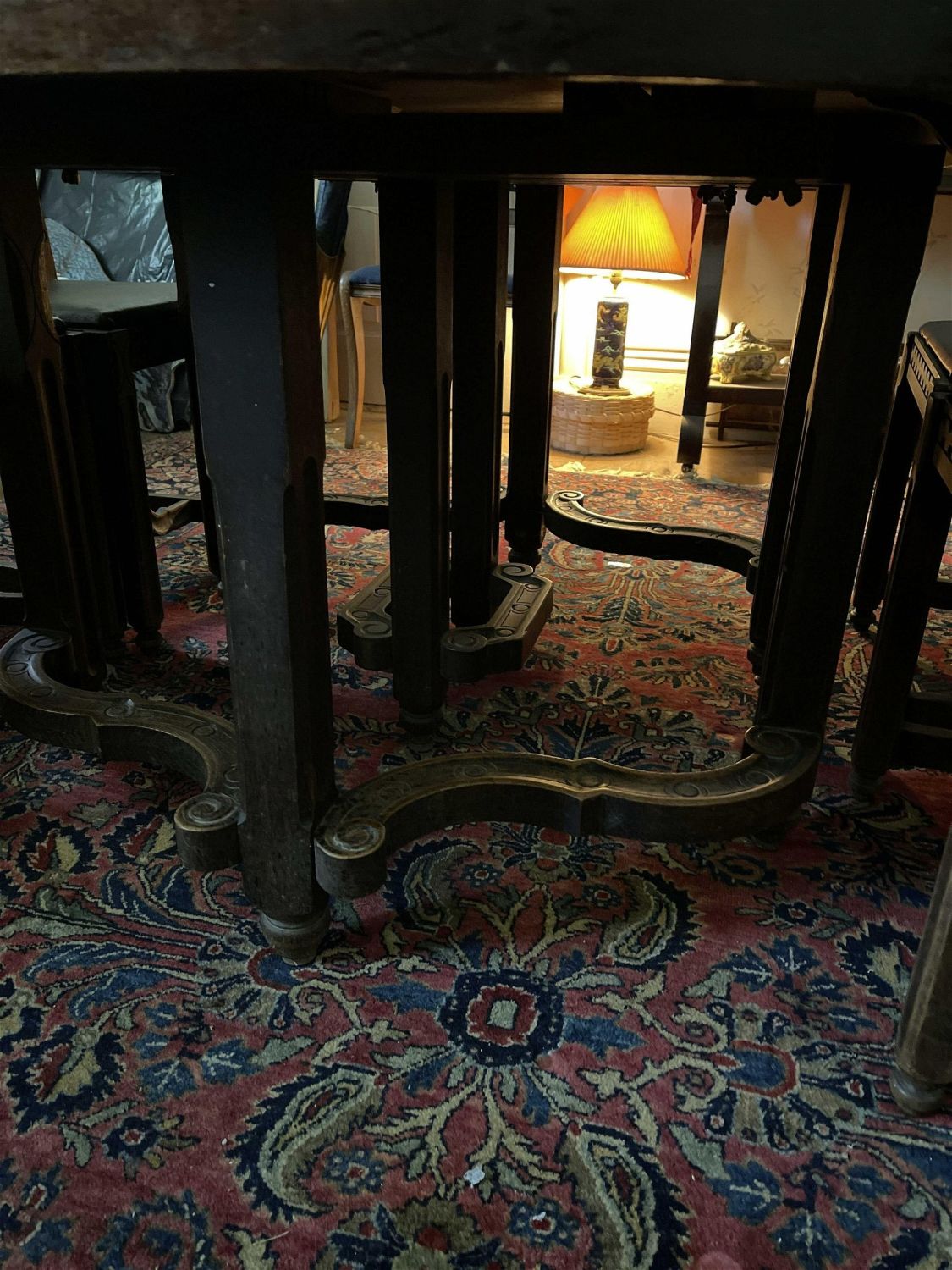 Lot 198 Antique Stickley Dining Room Set The Lodge Auction House