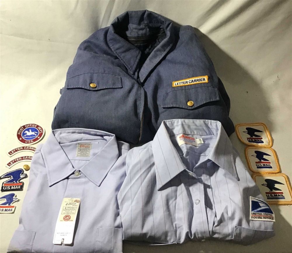 Lot 247: US Post Office Button Down Work Shirts
