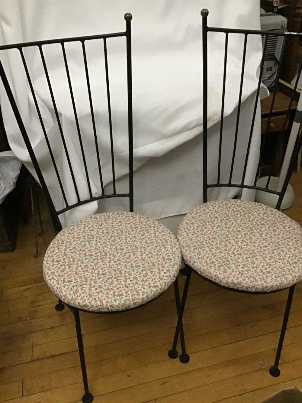 Lot 265: Soda Fountain Chairs (2)