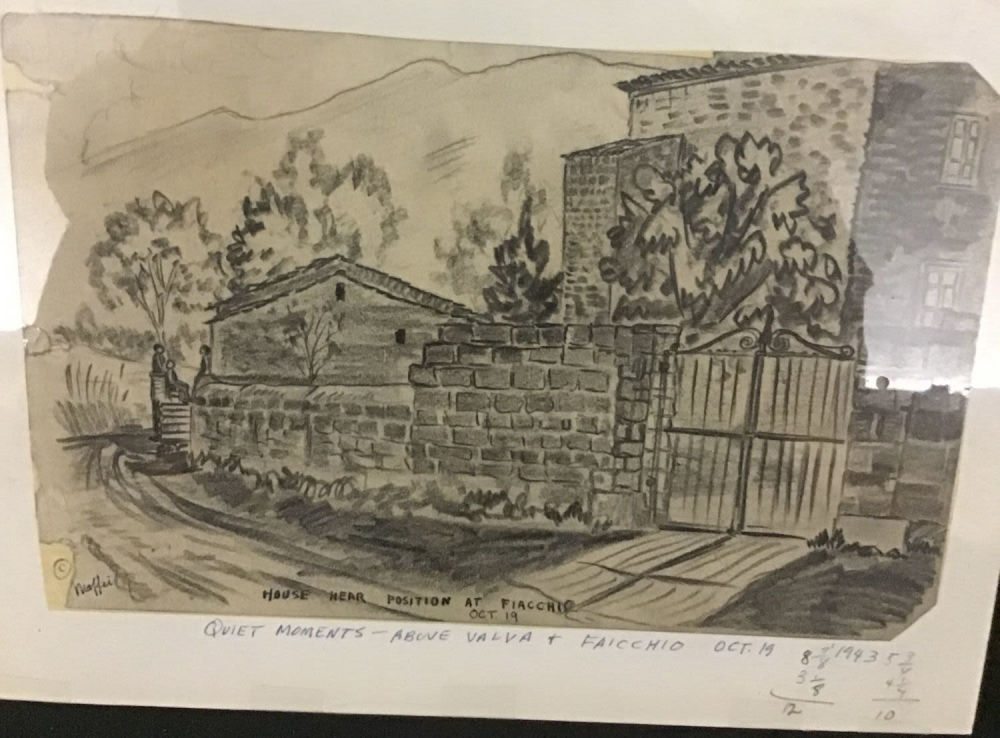 Lot 177: MAFFEI, October 19, 1943 quiet moments above