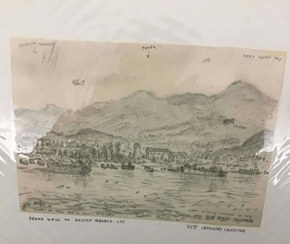 Lot 186: MAFFEI Drawing September 10, 1943 Does Seller