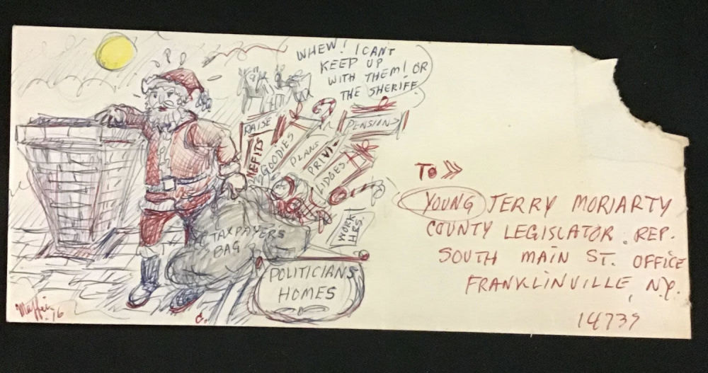Lot 200: MAFFEI drawing from November 1976, Political