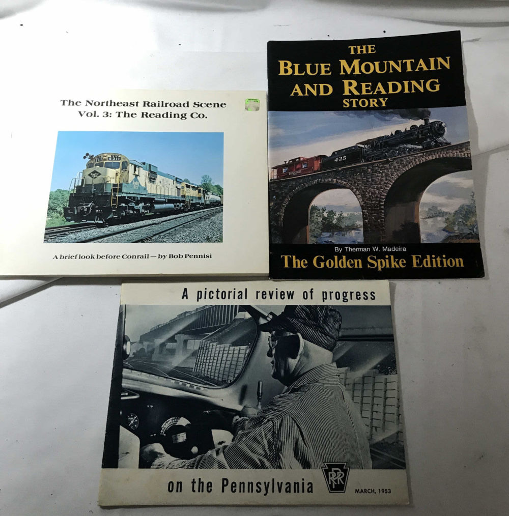 Lot 208: 3 Great Railroading Books with fantastic