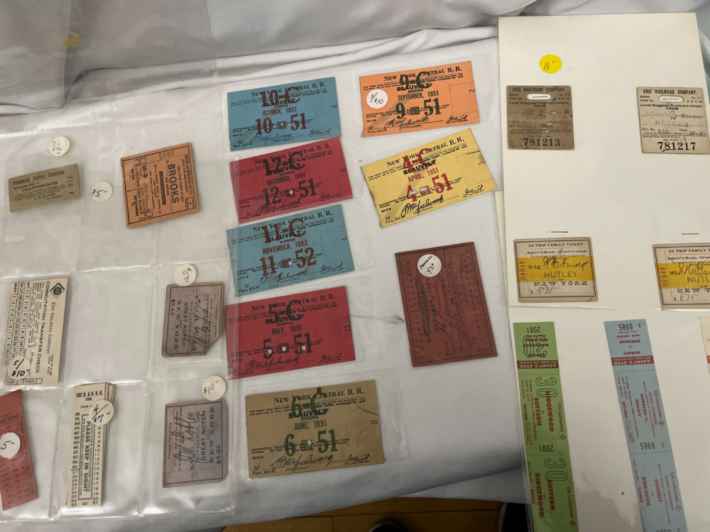 Lot 234: Early Railroad Ticket Collection