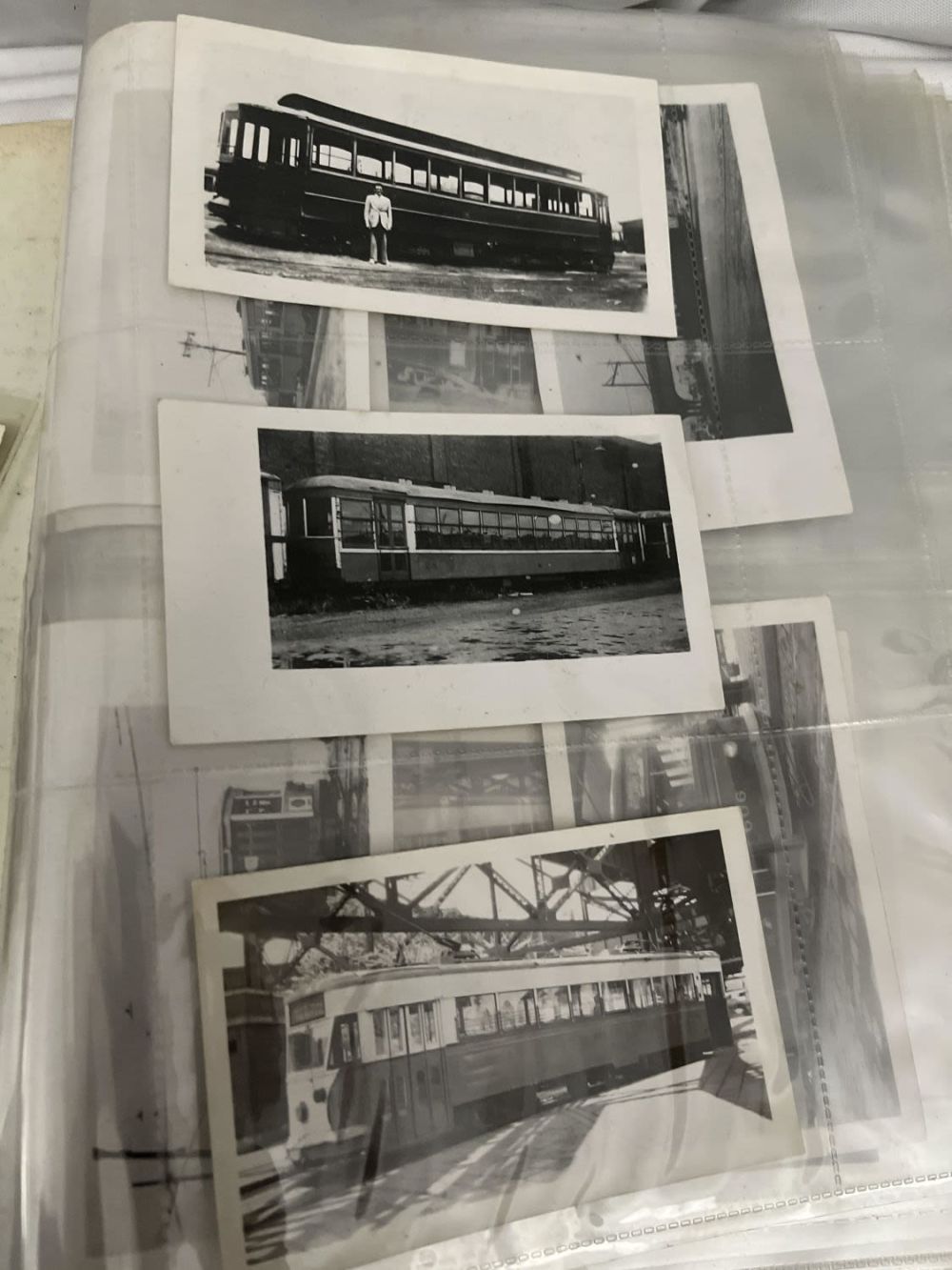 Lot 236: Collection of Trolleys black & white photographs