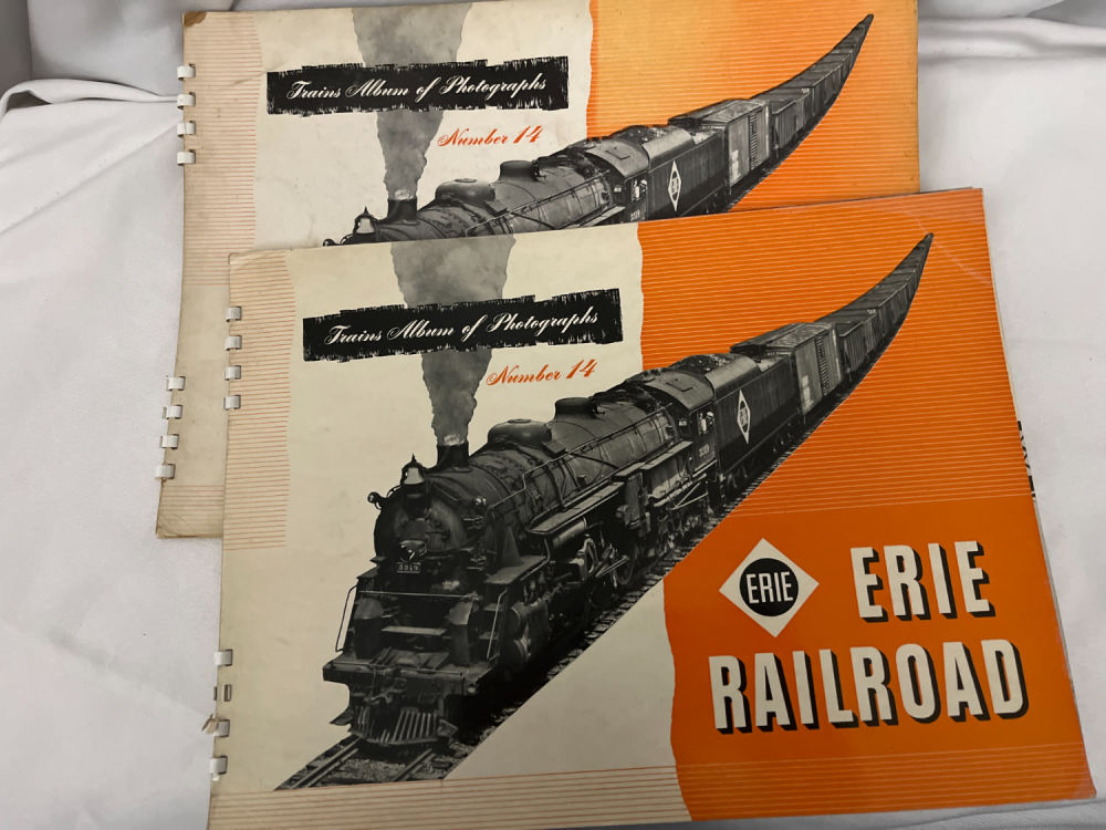 Lot 239: Erie Railroad Trains Album of Photos