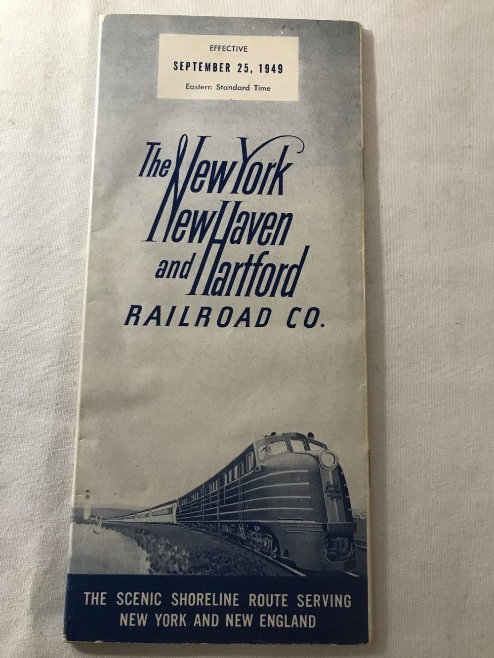 Lot 316: The New York, New Haven and Hartford railroad