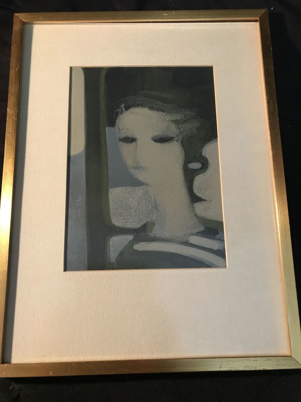 Lot 177: Andre Minaux SANDRA Original Color Lithograph