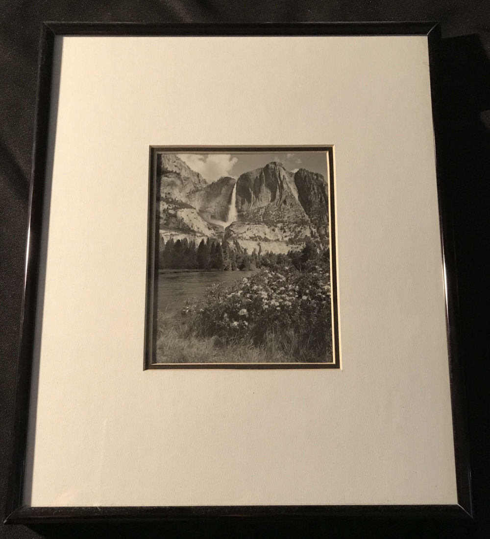 Lot 193: Ansel Adams Photograph of Yosemite Falls