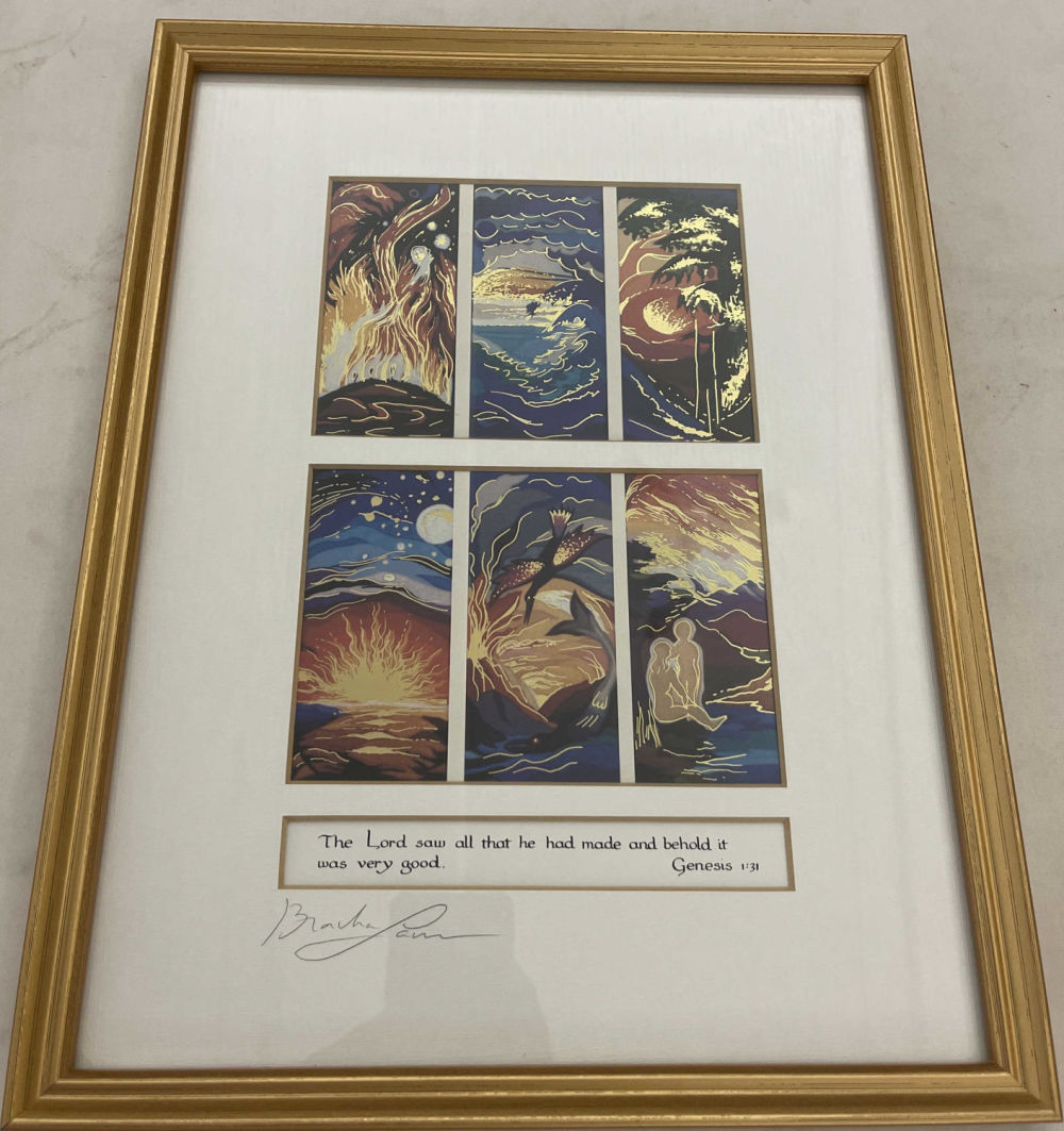 Lot 218: Bracha Brym Lavee Autographed Art