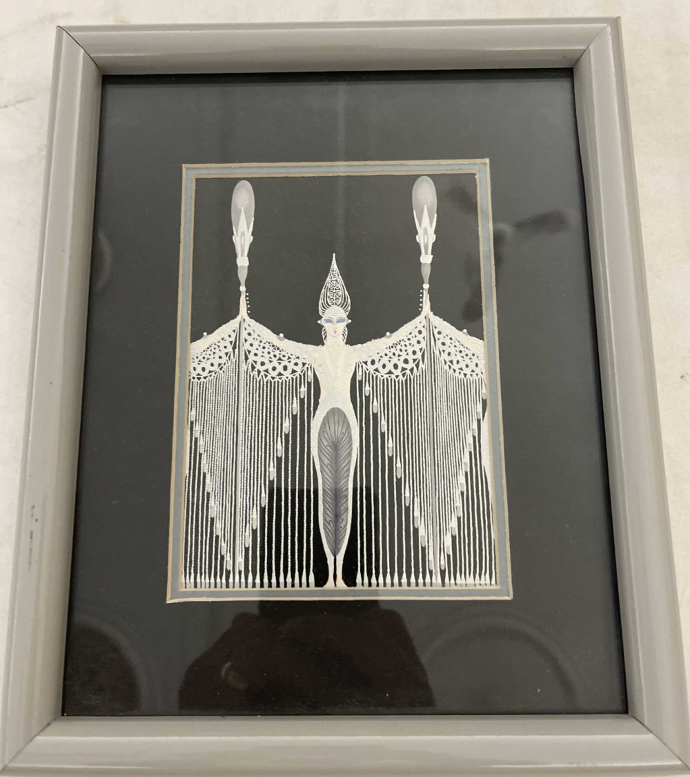 Lot 307: ICART Framed Gatsby-style Piece