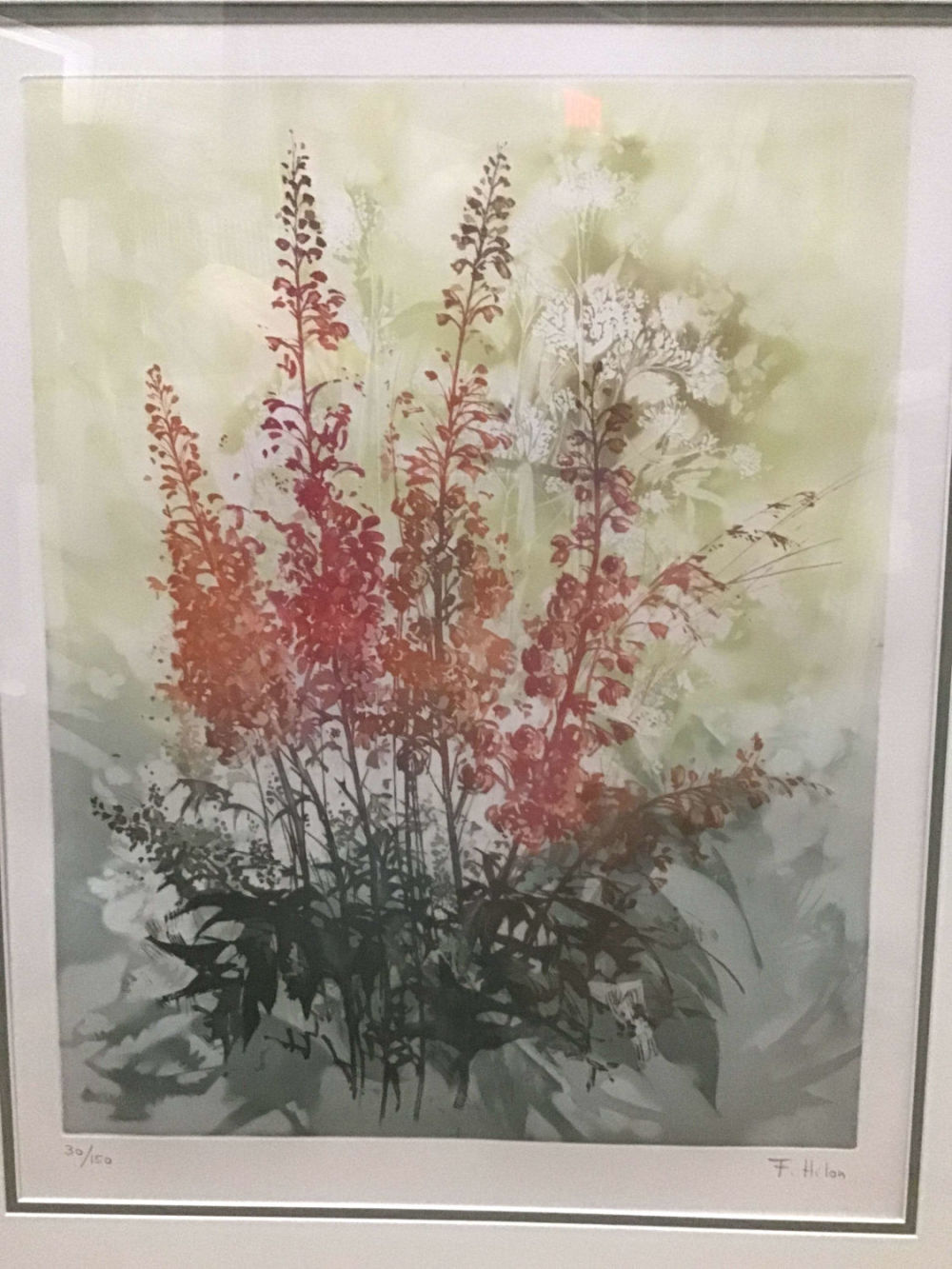 Lot 327: France Hilon Signed Le Cristal Limited Edition