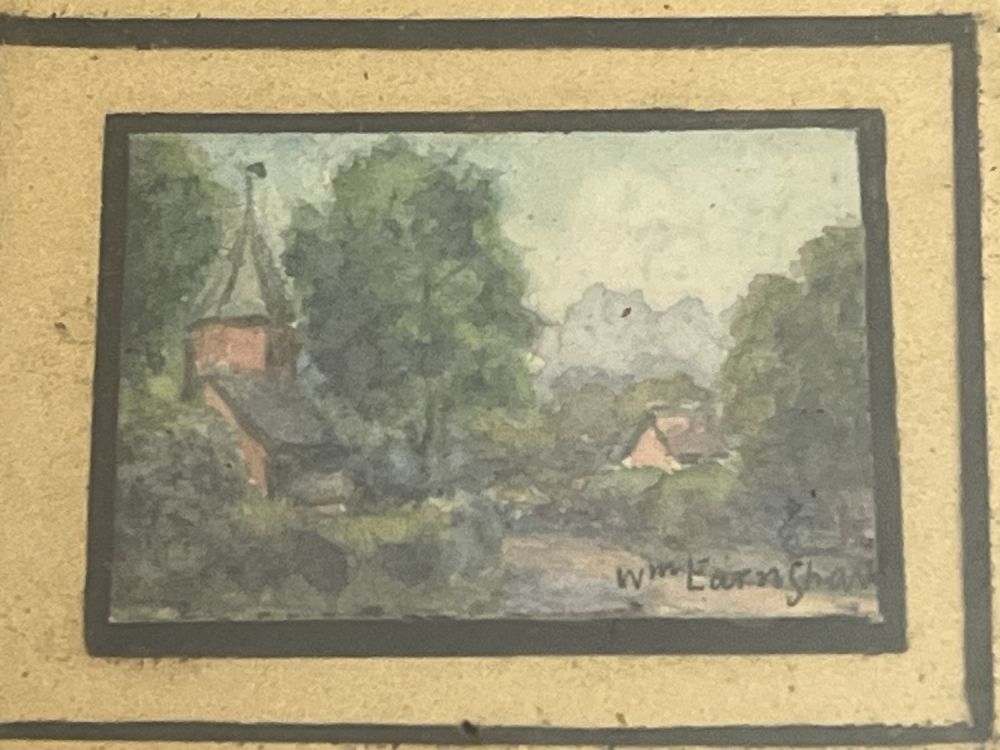 Lot 333: William E Shaw Victorian Signed Painting