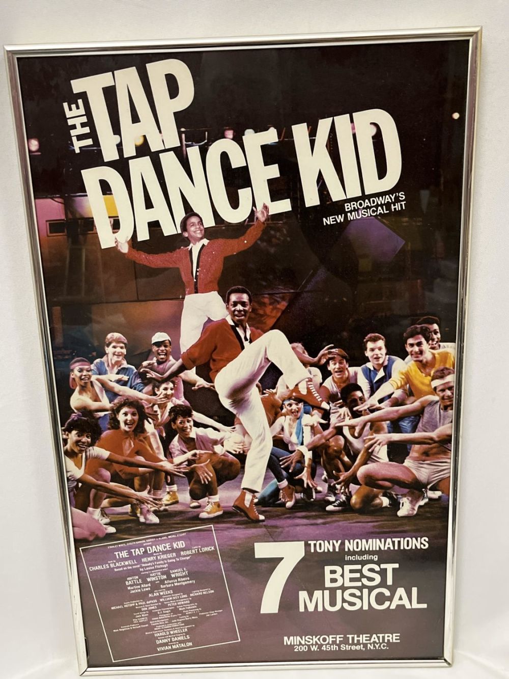 Lot 353: The Tap Dance Kid Musical Poster